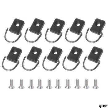 

Drop Ship&Wholesale 10pcs Canoe D Ring Kayak Fishing Rigging With M6 Screws For Bungee Kit Accessory Kayak Accessories APR28