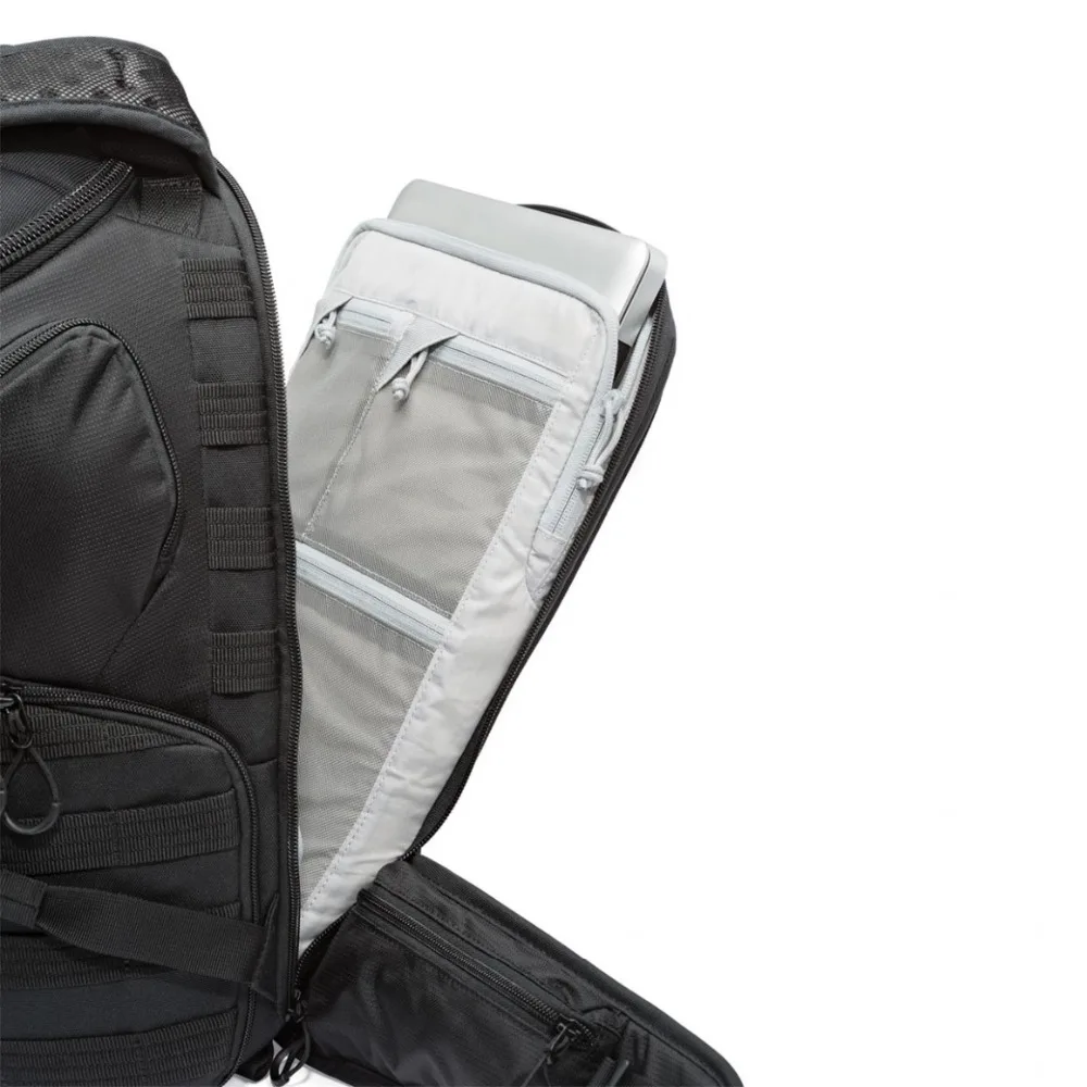 Genuino Lowepro ProTactic 450 aw hombro Cámara bolsa SLR Cámara bolsa Laptop mochila con todas las cubiertas meteorológicas 15,6 pulgadas portátil - 4