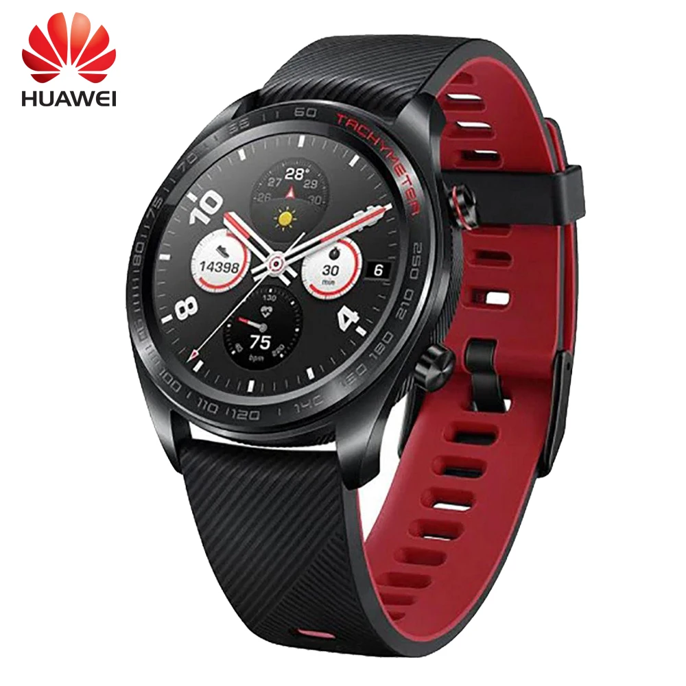 

[IN STOCK] Huawei Honor Magic Multi Sports NFC GPS Smart watch 5ATM Heart Rate Fitness Tracker Smartwatch For Android iOS Phone