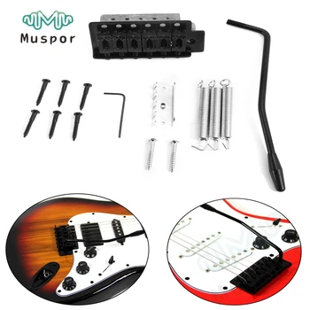 

Tremolo Bridge for Strat SQ ST Fender Electric Guitar SET Replacement Black