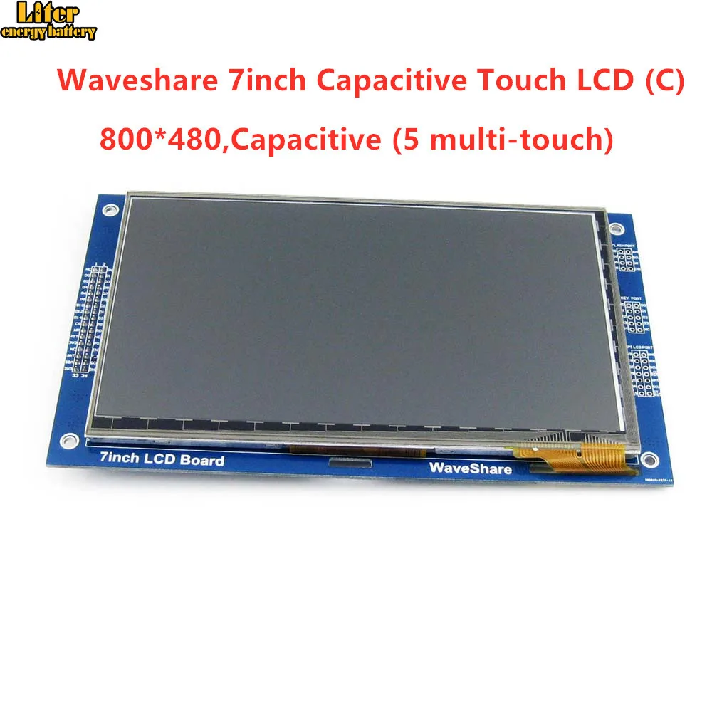  7inch Capacitive Touch LCD (C) 800*480 Pixel Multicolor Graphic LCD TFT I2C Touch Screen Display Mo