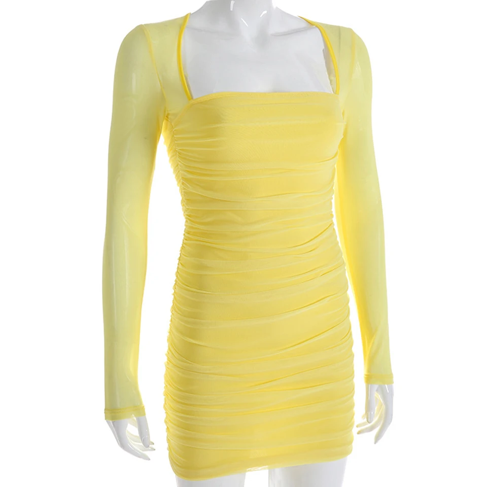 Ruched Mini Dress (13)