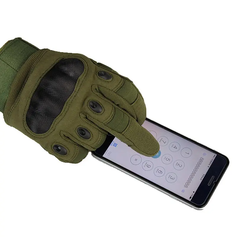 Новинка! Жесткий костяшки армейские боевые перчатки полный палец Сенсорный экран Тактические Перчатки Охота Стрельба Спортивные Перчатки