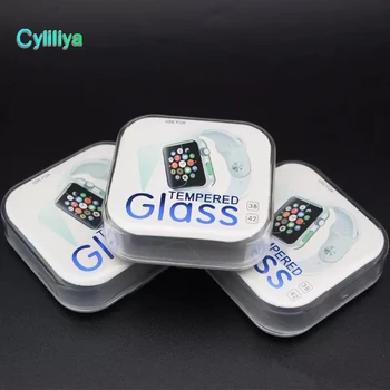 

3D Curved Full Coverage Tempered Glass Protective Film For iwatch Apple Watch Series 1/2/3 38mm 42mm Full Screen Protector Cover
