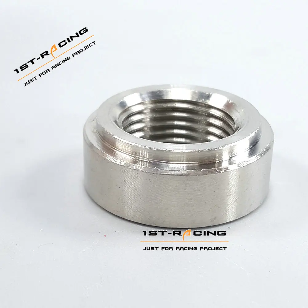 O2 Stainless steel Oxygen Sensor Boss Nut M18 x 1.5 Decat Bung Stepped