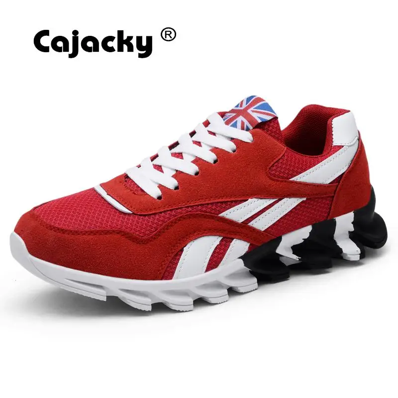 

Cajacky Men Sneakers Breathable Mesh Men Shoes 2018 Fashion Casual Shoes Men Trainers Shoes Summer Zapatos Hombre Outdoor Casual