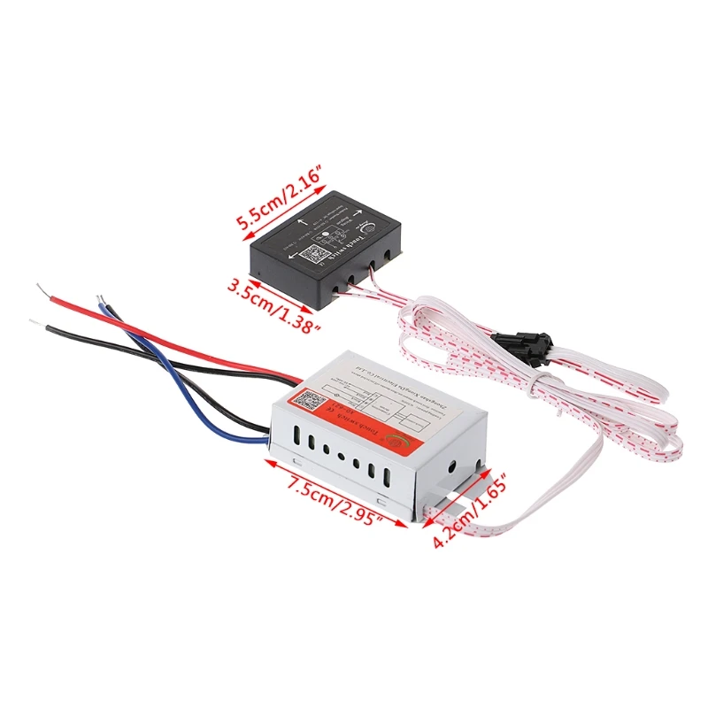  Touch Switch For Mirror Lamp Lighting LED Accessories 50 / 60Hz XD-621 On / Off Tool qiang - 33005523850