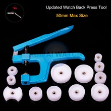Инструмент для наручных часов, чехол для часов, инструмент для прессования, инструмент для приближения часов с 12 нейлоновыми штампами для ремонта часов