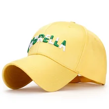 Женская Весенняя и летняя желеобразная бейсболка с вышитым логотипом, двухцветная, с надписью, изогнутая, регулируемая, блестящая шляпа, желтый, черный