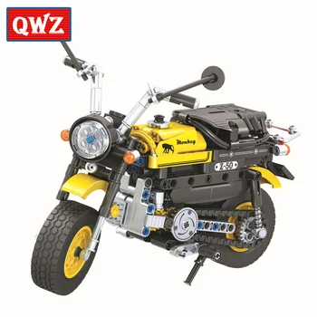 

New Technic City Yellow Ape Moto Model Building Blocks Sets Bricks Kids Classic Toys For Children Creator