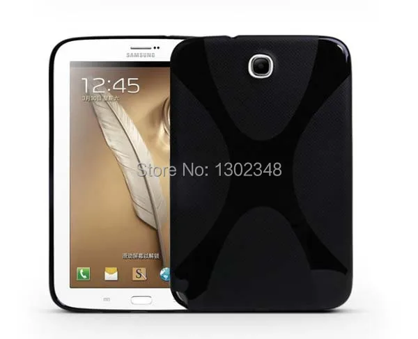 

Anti-skid Matte X Line Soft Silicon Rubber TPU Gel Skin Shell Cover Protector Funda Case for samsung Galaxy Note 8.0 N5100 N5110