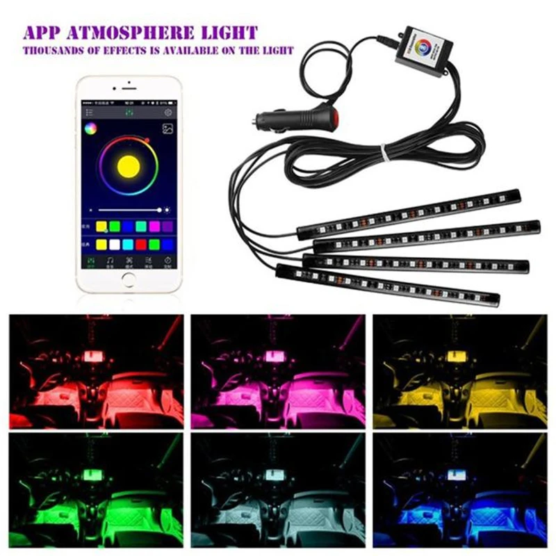 New-Arrival-Wireless-APP-Music-Control-Car-Interior-RGB-LED-Neon-Strip-Light-st9