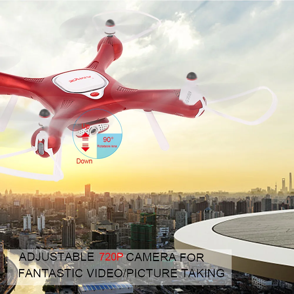 Оригинальный Дрон Syma X25W Wi Fi FPV регулируемая камера 720P оптическое