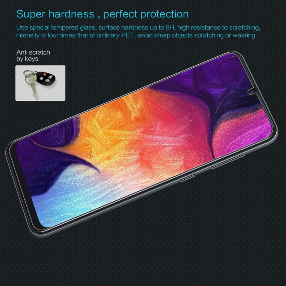 Nillkin Amazing 9 H/H+ Pro Взрывозащищенный протектор экрана для samsung Galaxy A10 A30 A30S A40 A50 A50S A60 A70 A70S A80 M30S