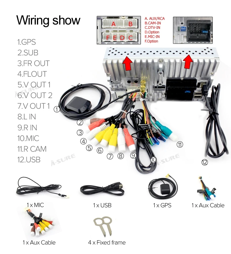 Best A-Sure 7" Car Auto Radio GPS DVD Player Navigation For Ford Transit Focus Galaxy S-Max C-Max Fusion Fiesta SWC Bluetooth CD USB 22 Best A-Sure 7" Car Auto Radio GPS DVD Player Navigation For Ford Transit Focus Galaxy S-Max C-Max Fusion Fiesta SWC Bluetooth CD USB 22