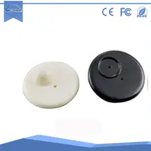 1000 шт. эксцентричный круглый eas жесткая бирка с иглой RF анти-кражи супермаркетов одежды белого и черного цвета мессенджер через плечо на магнитной застежке физические идентификаторы устройств D50mm