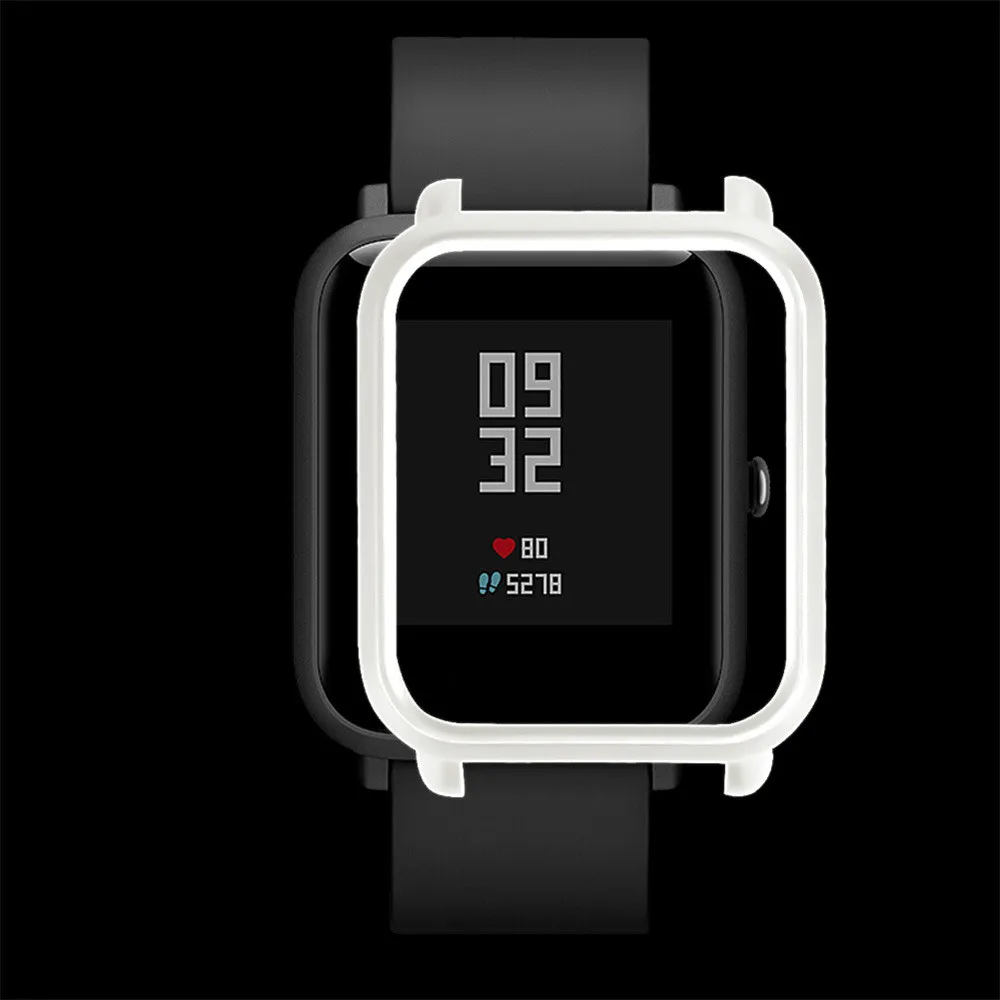 Модный чехол из поликарбоната, защитный чехол для Xiaomi Huami Amazfit Bip, Молодежные часы, умные часы, Сменные аксессуары