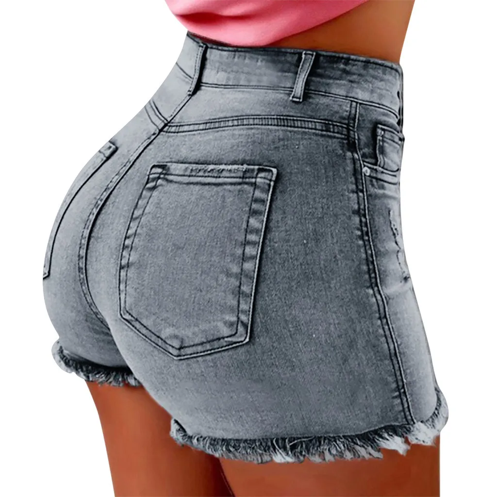 Высокое качество Новые женские летние короткие джинсы джинсовые женские шорты с карманами горячая распродажа Женские