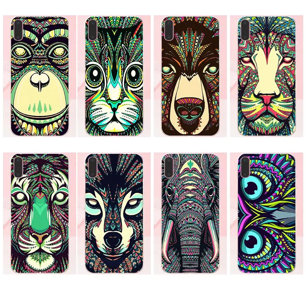 

Kmuysl Animals Owl Elephant Lion Wolf Pattern For Apple iPhone X 4 4S 5 5C SE 6 6S 7 8 Plus For LG G4 G5 G6 K4 K7 K8 K10