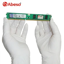 ABESO NBR латексные электронные одноразовые перчатки 100 шт./кор. для еды, дома, очистки защита от действия кислот и щелочей противоскользящие golves A7102