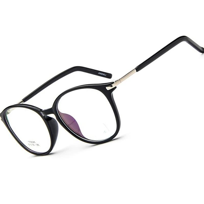 

Optical Custom made optical prescription myopia glasses Super light large TR90 glasses frame black or blue Photochrmic -1 to -6