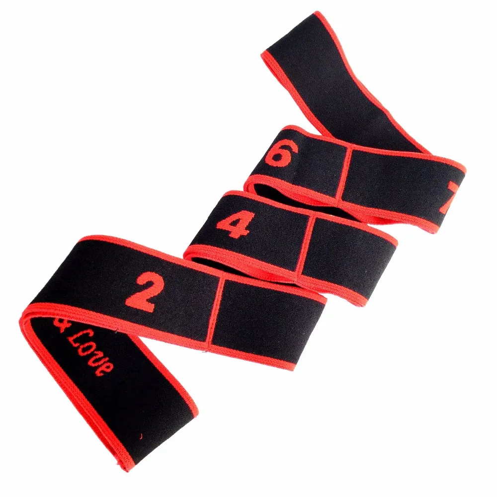 

Women Man Latin Dance Elastic Stretch Belt Exercise Pull Strap Sports Yoga Resistance Band New 2018