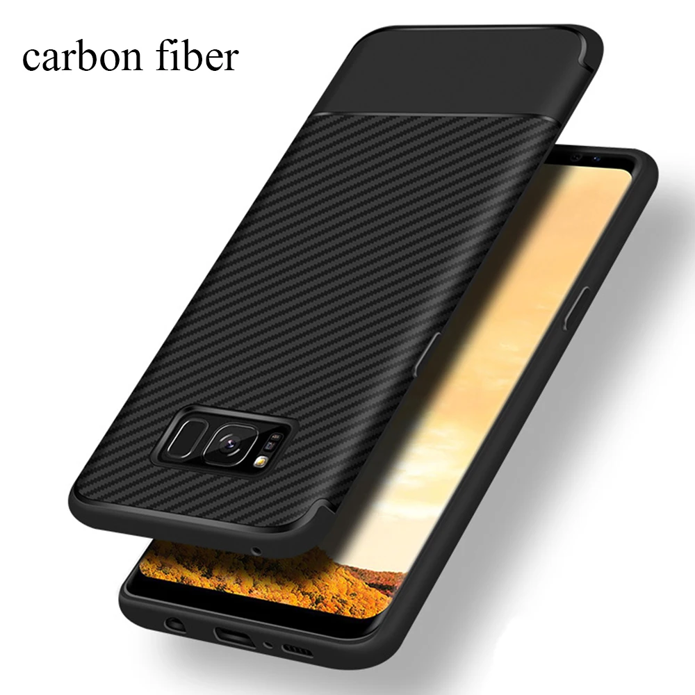 

Carbon Fiber TPU Case for Samsung Galaxy S9 S8 Plus Note 8 9 A5 A7 A8 Plus 2018 J3 Prime J5 J7 2017 Back Case Silicone Cover