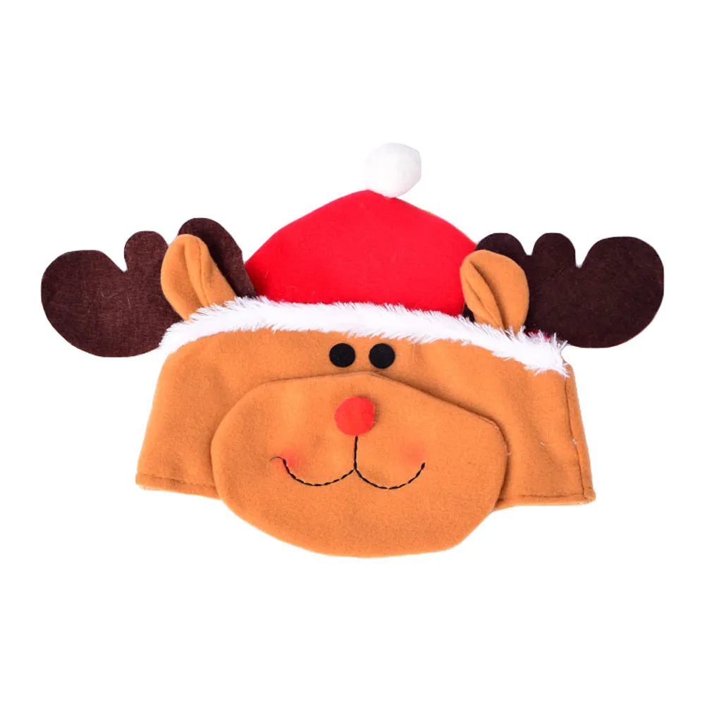 Новогодняя Рождественская шапка для взрослых и детские шапочки Санта-Клауса, хлопковая Рождественская шапка, Рождественский Декор, подарок A1