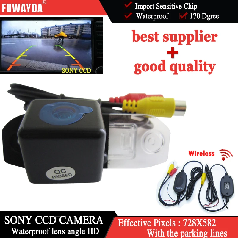 Камера для зеркала заднего вида FUWAYDA беспроводная SONY CCD VOLVO XC60 XC70 XC90 S40 S60 V50 V70 C70 с