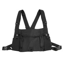 Многофункциональная тактика радио карманная нагрудная установка жгут жилет Карманный Вызов оборудование игры на открытом воздухе Туризм Выживание охотничий жилет