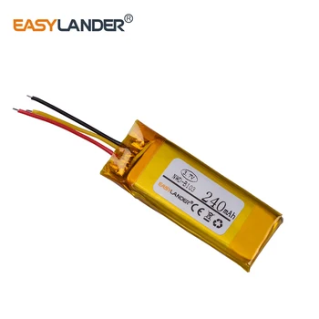 

3.7 V 240mAh lithium-ion polymer battery FOR SONY NWD-B103F NWD-B103 MP3 player