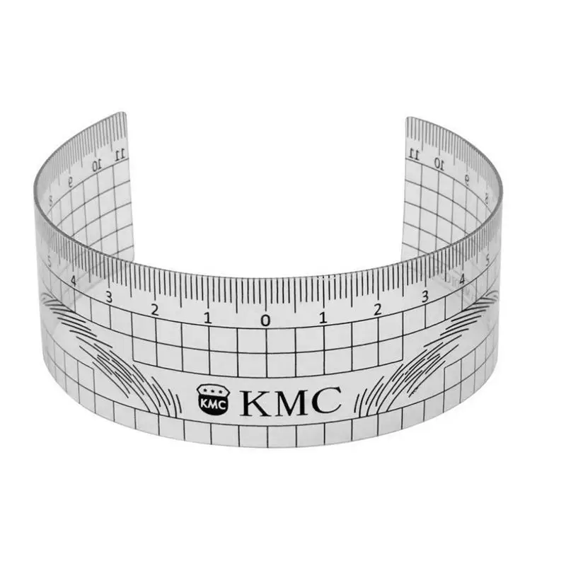 

Makeup Microblading Reusable Makeup Brow Measure Eyebrow Guide Ruler Permanent Tools Gray 01 Eyeliner stencil Eyebrow shaper
