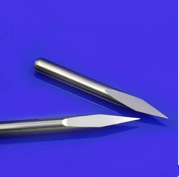 

Triangle Engraving cutter 3.175mm 1/8 Sharp milling cutter for advertising computer jade carving tool wood carving tools