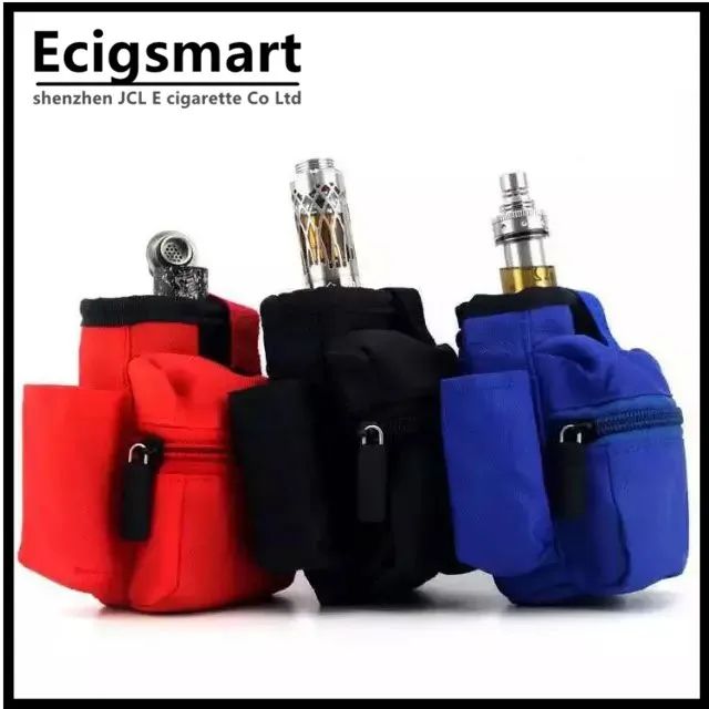 E cigarette Vapor Pocket E Cig Case Double Deck Vapor bag vape mod