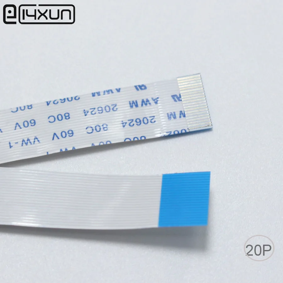 100 шт. кабель EClyxun FFC FPC 20 P Pin 0 5 мм шаг 50 150 200 250 300 Длина типа A B Гибкий плоский
