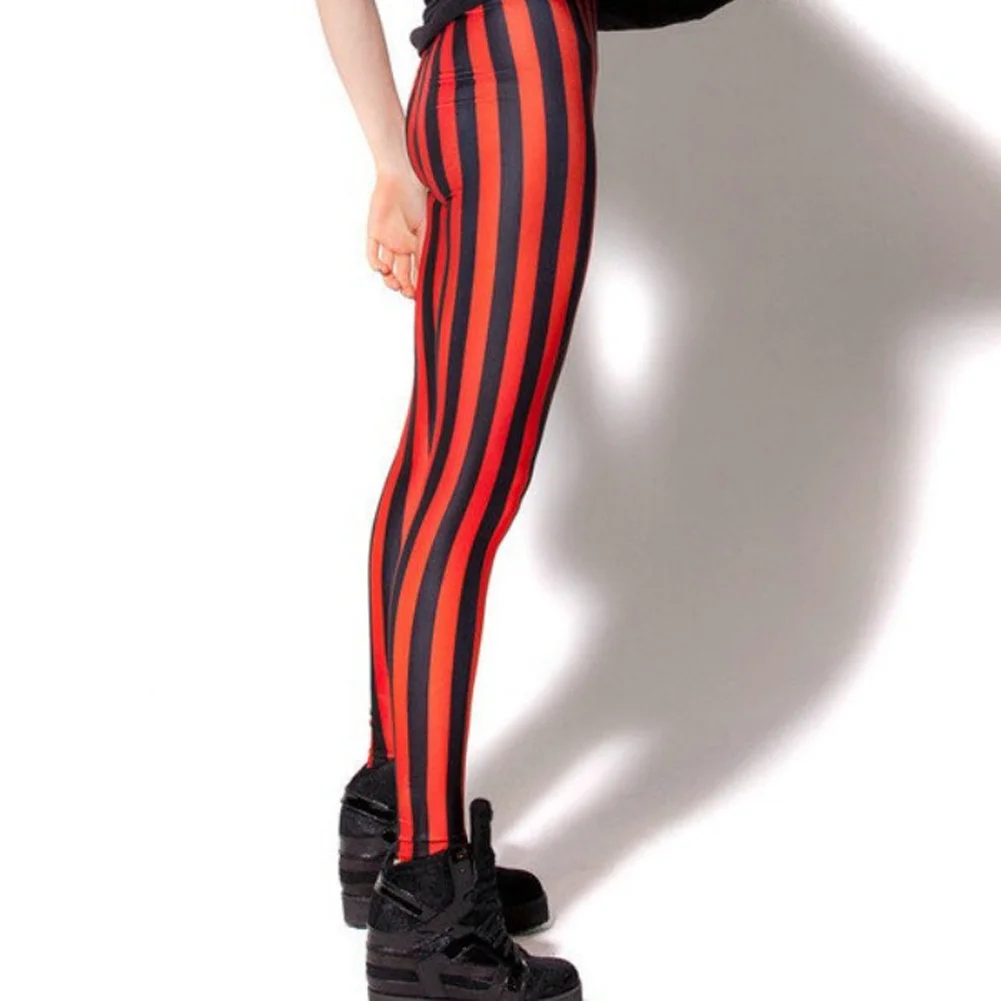 Popular Black Red Striped Leggings-Buy Cheap Black Red Striped 2016 New Womens Fashion Red and Black Vertical Stripes Leggings Pants warmth and breathability(China - Popular Black Red Striped Leggings-Buy Cheap Black Red Striped