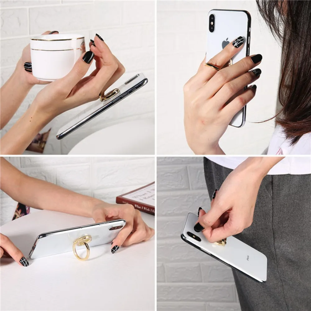 Finger Ring Stand Holder For iPhone Samsung Xiaomi Universal SmartPhone Mobile Phone Diamond Holder Cell Phone Car Mount Stand Finger Ring Stand Holder For iPhone Samsung Xiaomi Universal SmartPhone Mobile Phone Diamond Holder Cell Phone Car Mount Stand