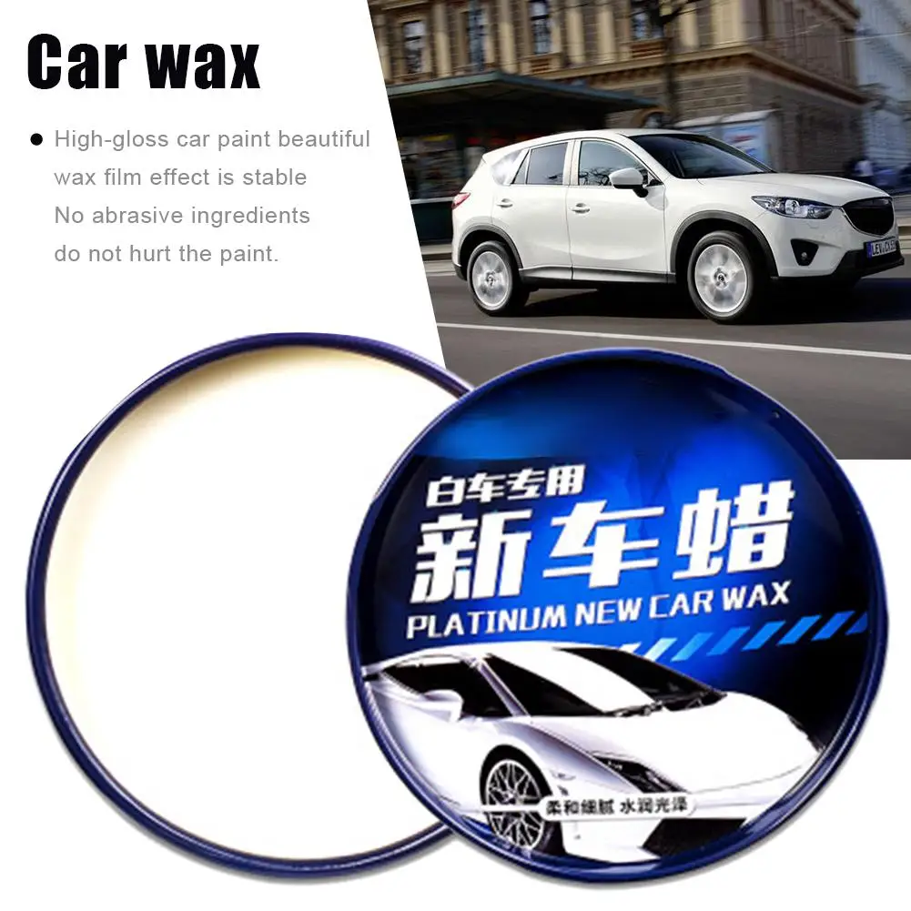 

Car Wax White Car Special Maintenance Care Wax New Car Wax Decontamination Glazing Coating Pearl White Waxing For Auto