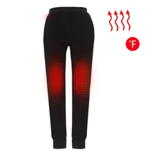Зимние походные брюки 3 режима регулируемый из углеродистого волокна Смарт USB Отопление леггинсы плюс бархат теплые брюки