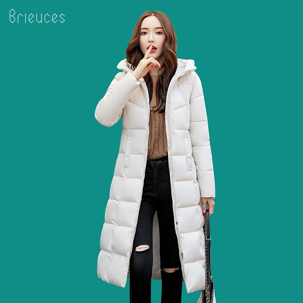 Beieuces 2019 Warm Winter Jacket Women Hooded plus size Thicken long Parkas Outwear Bread Loose Style warm Winter Coat women