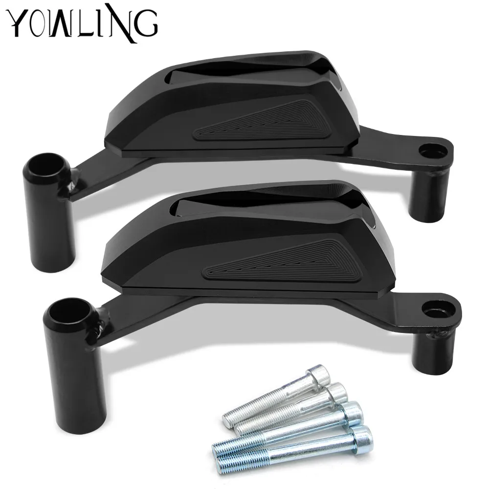 CNC Aluminum Motorcycle Accessories CNC Frame Sliders Crash Pad Cover Falling Protector Guard For Kawasaki z900 2017 2018 цена CNC Aluminum Motorcycle Accessories CNC Frame Sliders Crash Pad Cover Falling Protector Guard For Kawasaki z900 2017 2018 цены онлайн