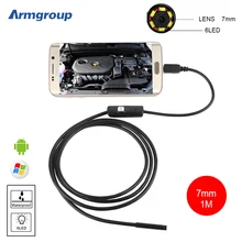 Endoskop 7mm Android USB Endoscope Borescope Waterproof Endosopio Inspection Pipe Endoscope for Android Phone OTG IP67 Camera