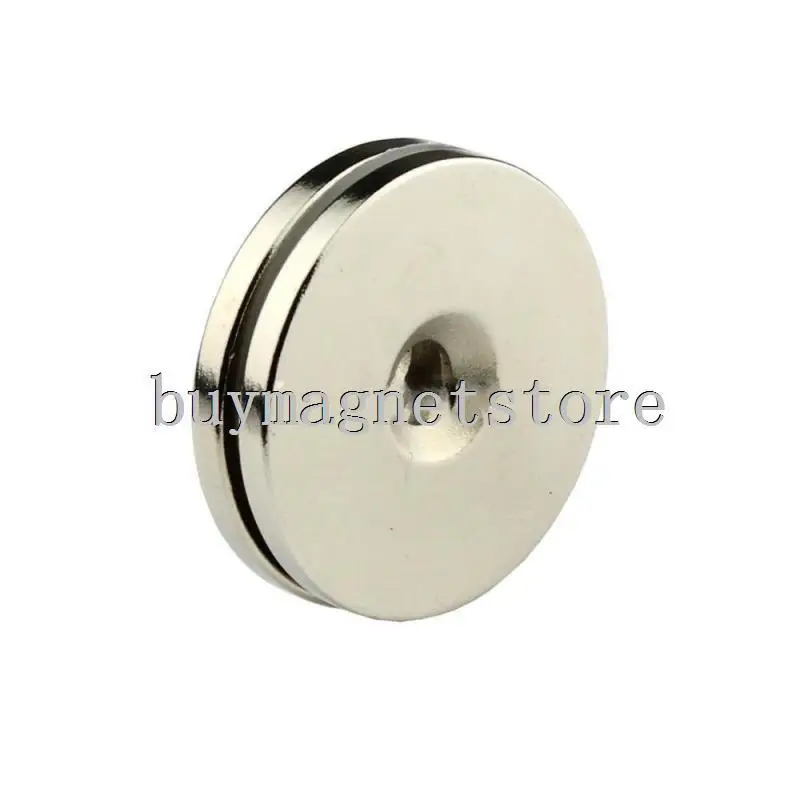 

5pcs N35 Super Strong Round Neodymium Countersunk Ring Magnets 30 x 10 mm Hole: 6 mm Rare Earth Wholeslae ndfeb Neo