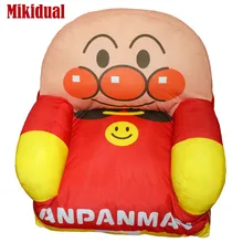 Kawaii Дети Япония мультфильм плюшевые подушки кукла ленивый диван подарок для ребенка Anpanman хлеб супер человек детский сад Татами Коврики