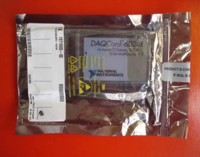 100% новая в коробке American NI DAQ многофункциональная карта сбора данных DAQCard-6024E |