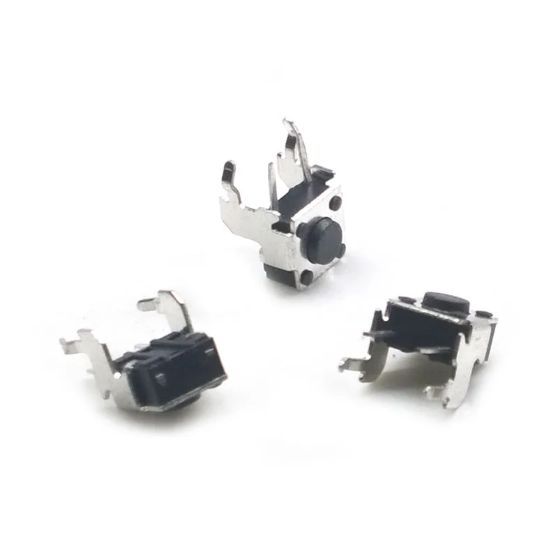 50 шт./лот 6*6*4 5 боковой кронштейн 2 Pin 12V 0.5A кнопочный переключатель Микро