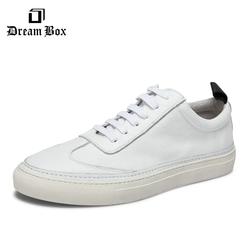 Кожаные кроссовки белые туфли мужские лоферы tenis masculino chaussure homme calzado Хомбре