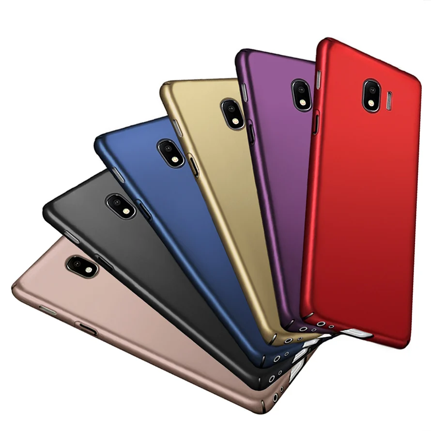 Роскошный модный чехол для Samsung Galaxy J4 2018 J400 J400F Жесткий Чехол из поликарбоната