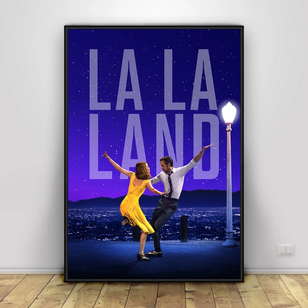 La Land кино плакат фото печать настенный декоративный вентилятор