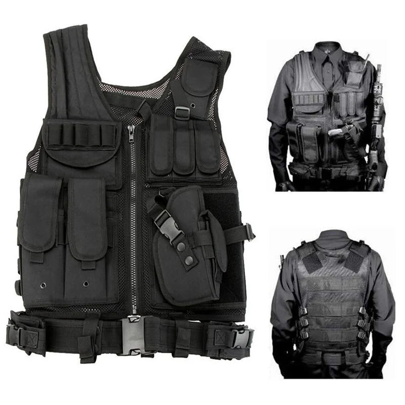 Outdoor Airsoft CS Games Paintball Molle Body Armor Military Tactical